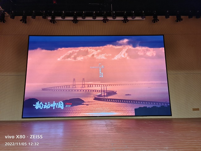 華邦瀛LED顯示屏項目實拍圖