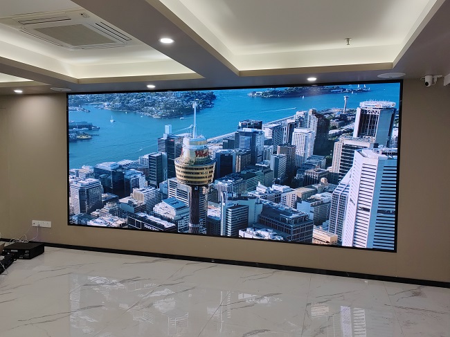 華邦瀛P2LED顯示屏項目實拍圖