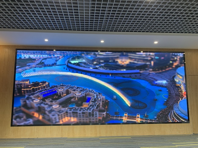 華邦瀛P2高清LED顯示屏項目實拍圖